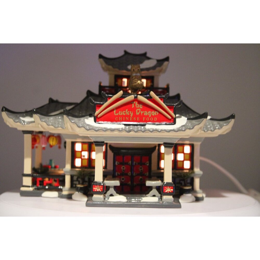 Dept 56 Snow Village - Lucky Dragon Resaurant